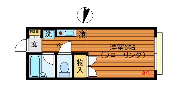 吉祥寺駅 バス10分  天神前下車：停歩2分 2階の物件間取画像